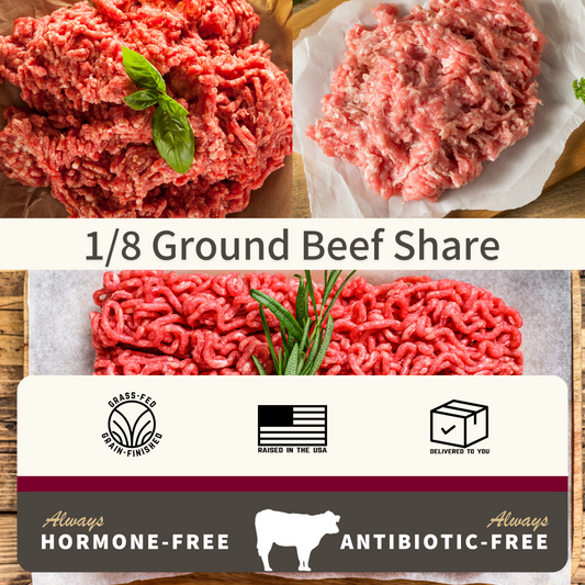 1/8 Ground Beef Share